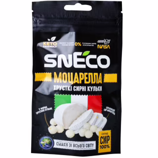 Сыр сушеный snEco Моцарелла 14 г (4823095816297)