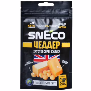 Сир сушений snEco Чеддер 14 г (4823095816273)