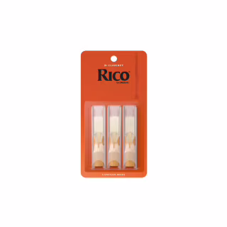 Трость для кларнета D'Addario Rico - Bb Clarinet #1.5 - 3 Pack (RCA0315)