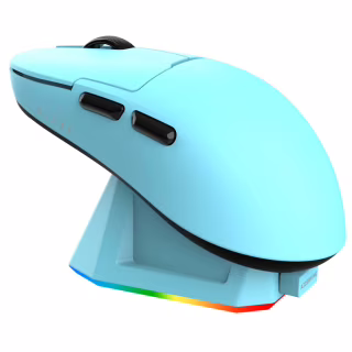 Мишка Ajazz AJ159P MC Wireless/Bluetooth/USB Charging Dock Blue (AJ159P-MC-Blue)