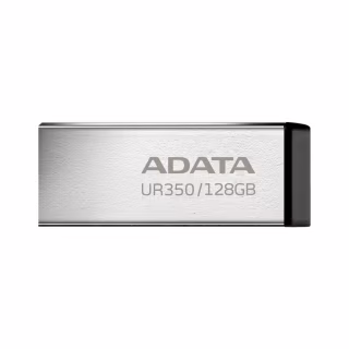 USB флеш накопитель ADATA 128GB UR 350 Silver/Black USB 3.2 (UR350-128G-RSR/BK)