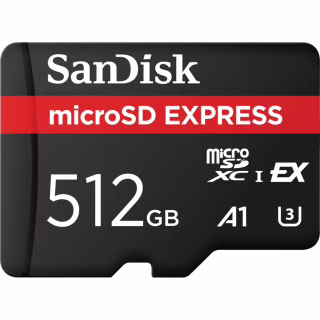 Карта пам'яті SanDisk 512GB microSDXC class 10 UHS-I U3 A1 Express (SDSQXFN-512G-GN4NN)