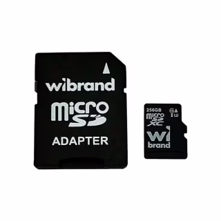 Карта пам'яті Wibrand 256GB microSD class 10 UHS-I U3 (WICDHU3/256GB-A)
