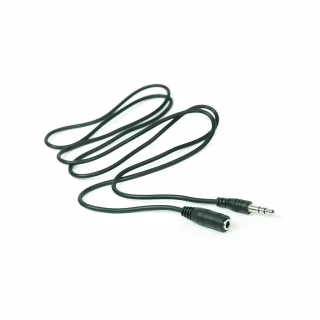 Кабель мультимедійний 3.5mm M to 3.5mm F 1.0m PowerPlant (KD00AS1264)