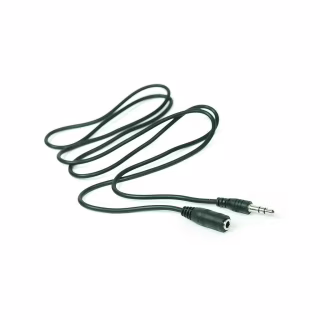 Кабель мультимедийный 3.5mm M to 3.5mm F 1.0m PowerPlant (KD00AS1264)