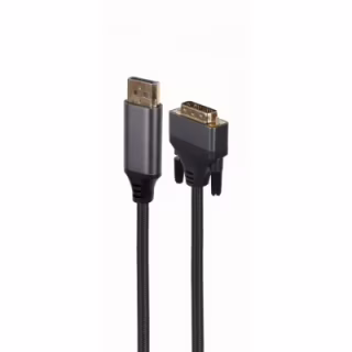 Кабель мультимедийный DisplayPort M to DVI M 1.8m 4K 24+1pin Cablexpert (CC-DPM-DVIM-4K-6)