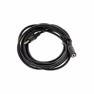 Кабель мультимедійний 3.5mm M to 3.5mm F 5.0m Value (B00344)