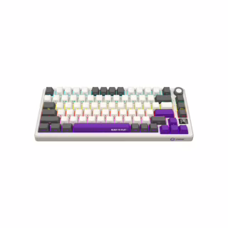 Клавіатура Lorgar KBP7075W Pro RGB Wireless/Bluetooth/USB UA Beige (LRG-KBP7075W-RT-US)