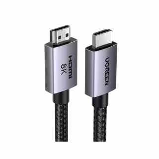 Кабель мультимедийный HDMI M to HDMI M 1.0m 8K black Ugreen (25908)