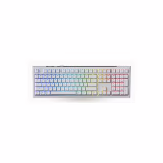 Клавіатура Ducky One X Magnetic Switch Wireless UA White (ON2408AST3-DAUSPDOECL2WW1)