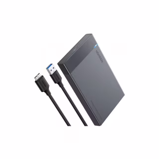 Кишеня зовнішня Ugreen USB 3.0 to M.2 SATA SSD US221 black (30848)