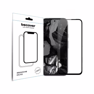 Скло захисне BeCover Google Pixel 8a Black (711663)