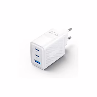 Зарядний пристрій Vention 2xUSB-C PD65W + 1xUSB QC3.0 60W GaN white (FERW0-EU)