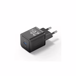 Зарядное устройство Vention USB-C PD20W GaN black (FEPB0-EU)
