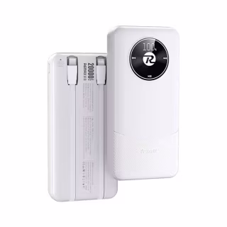 Батарея универсальная Remax 20000mAh, 22.5W, Black (RPP-38 / 45364 / White)