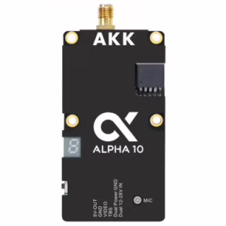 Відеопередавач (VTX) AKK Alpha 10W 5.8GHz 80CH (A10)