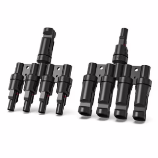 Коннектор 2E MC4 30A 1000V, два Y-подобные (2E-ASP-MC4-1T4)