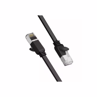 Патч-корд 3м, U/UTP cat 6 RJ-45 COPPER black Ugreen (U_50186)