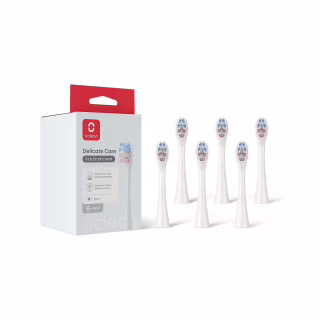 Насадка для зубної щітки Oclean Delicate Care P3K1 White 6 шт (6970810557404)