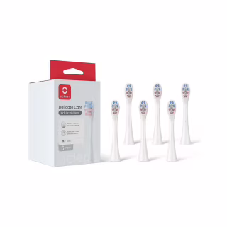 Насадка для зубной щетки Oclean Delicate Care P3K1 White 6 шт (6970810557404)