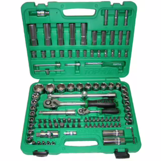 Набор инструментов Toptul автомобільний 1/4", 1/2" 108од. (6-гр.) (GCAI108R)