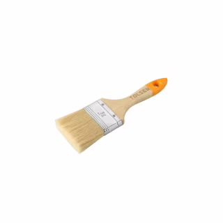Пензель малярний Tolsen 75х51х16 мм деревяна ручка (40125)