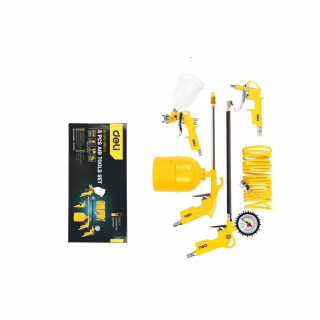Набор инструментов Deli пневматических 5 шт (EDL-QPQ-990G-5)