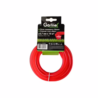 Жилка косильна Gartner "Зірка" 2,7 мм × 15 м (41127015)