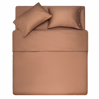 Підковдра ARDESTO Mix&Match 100% бавовна, сатин коричневий 160х220 см (ART1622DVH)