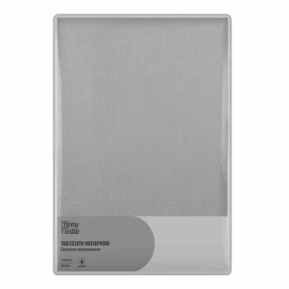 Скатерть ARDESTO Waterproof 100% полиэстер, серый 120х140 см (ART07WG)