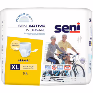Подгузники для взрослых Seni Active Normal Extra Large 10 шт (5900516693060_5900516691844)