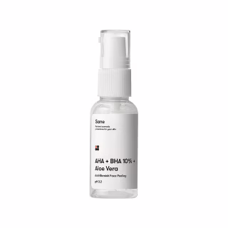 Пилинг для лица Sane С экстрактом алоэ + AHA + BHA 10% 30 мл (4820266830441)