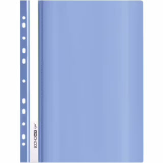 Папка-скоросшиватель Economix А4 Light с перфорации, синяя (E38504-02)