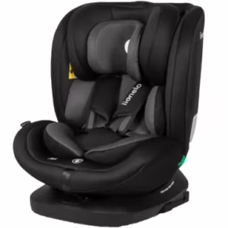 Автокресло Lionelo Bastiaan i-Size Black Grey, черное (LO-BASTIAAN I-SIZE BLACK GREY)
