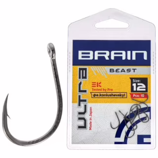 Гачок Brain Ultra Beast 12 (10шт/уп) (1858.52.47)