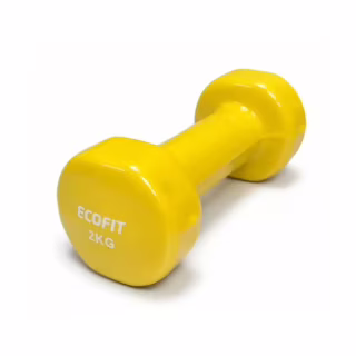 Гантель Ecofit MD2025 з вініловим покриттям 2 кг (K00026985)