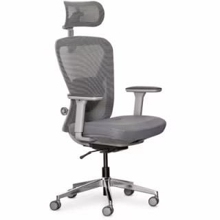Офісне крісло Mealux Q1 Air Fabric Grey (HF-Q1 F/G)