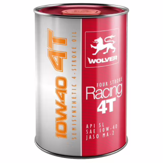 Моторна олива Wolver FOUR STROKE RAСING 4T 10W-40 1л (4260360940422)