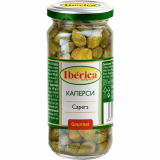 Овощная консервация Iberica Каперсы 250 г с/б (8436024290233)