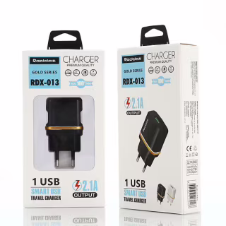 Сетевое зарядное устройство REDDAX RDX-013 10W (USB), Black