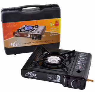 Плита портативна MAX MS-2500LPG Корея Чорний