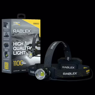 Налобний ліхтар Rablex RB652, 1100 lumen, акум, Type-C