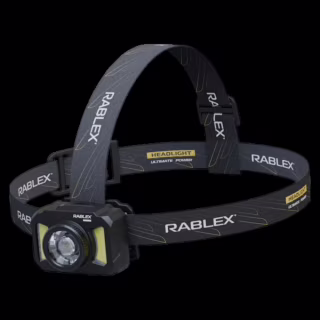 Налобний ліхтар Rablex RB666, білий + червоний, 550 lumen, акум, Type-C