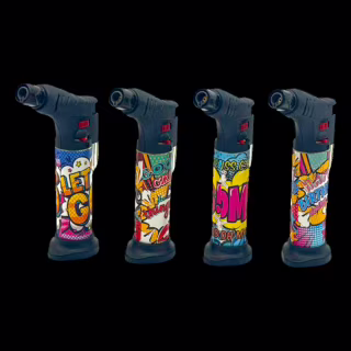 Пальник газовий кишеньковий/Тробо запальничка/Lighter прозорий OMG