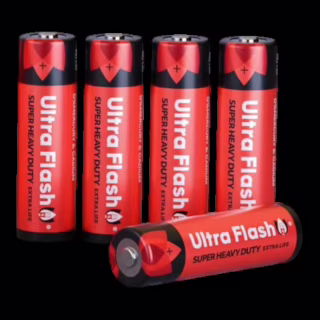 Батарейка Ultra Flash R6 AA Super Heavy Duty
