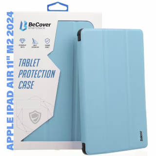 Чохол до планшета BeCover Tri Fold Soft TPU Silicone Apple iPad Air 11" M2/M3 (2024/2025) Light Blue (711409)