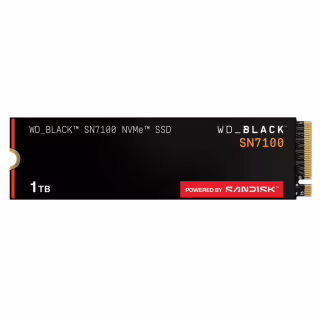 Накопитель SSD M.2 2280 1TB BLACK SN7100 WD (WDS100T4X0E-00CJA0)