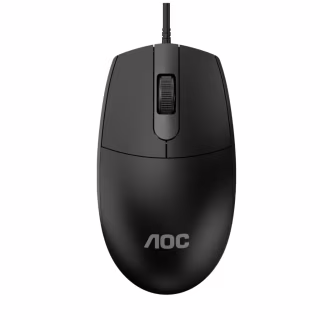 Мишка AOC MS100B USB Black (MS100B/LA)