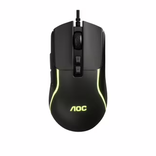 Мышка AOC GM170B LED USB Black (GM170B/LA)