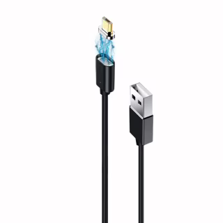 Дата кабель USB 2.0 AM to Micro 5P 1.0m Magnet Grand-X (MG-01M)